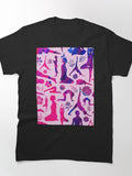 Colourful Yoga Pattern Classic T-Shirt