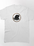 Cat eating Classic T-Shirt