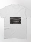 MOBILE PHONE KEYBOARD BLACK Classic T-Shirt