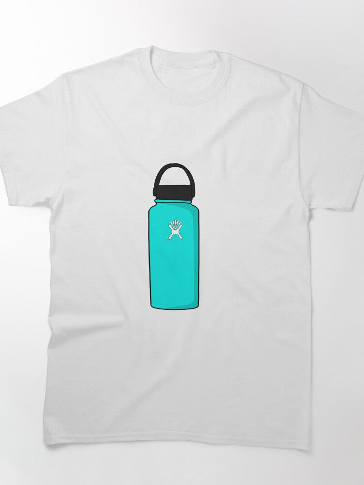 Teal Water Bottle Classic T-Shirt