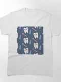 Teeth, toothpaste, toothbrush Classic T-Shirt
