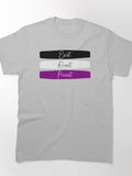 Ace Pride Exist, Resist, Persist Classic T-Shirt