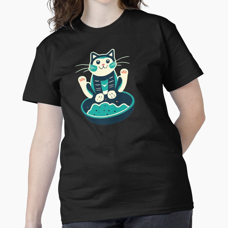 cat litter box Classic T-Shirt