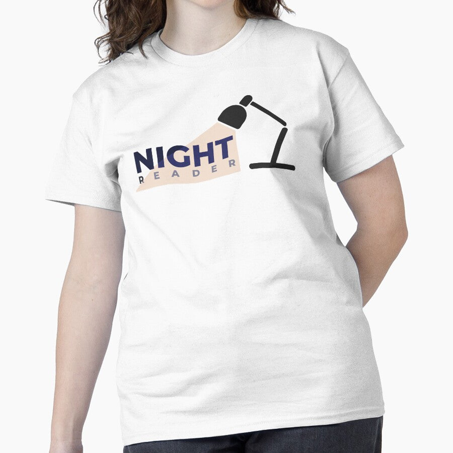 Night Reader for Book Lovers Classic T-Shirt